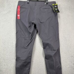 Lee Extreme Motion Mens Performance Khaki Pants Mens 42X32 Gray Straight Fit NEW